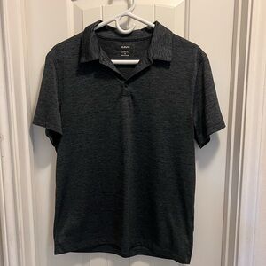 Alfani Men's Dark Gray Polo Shirt